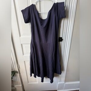 Amazon Homecoming Skater Navy Blue Women's Dress Size L